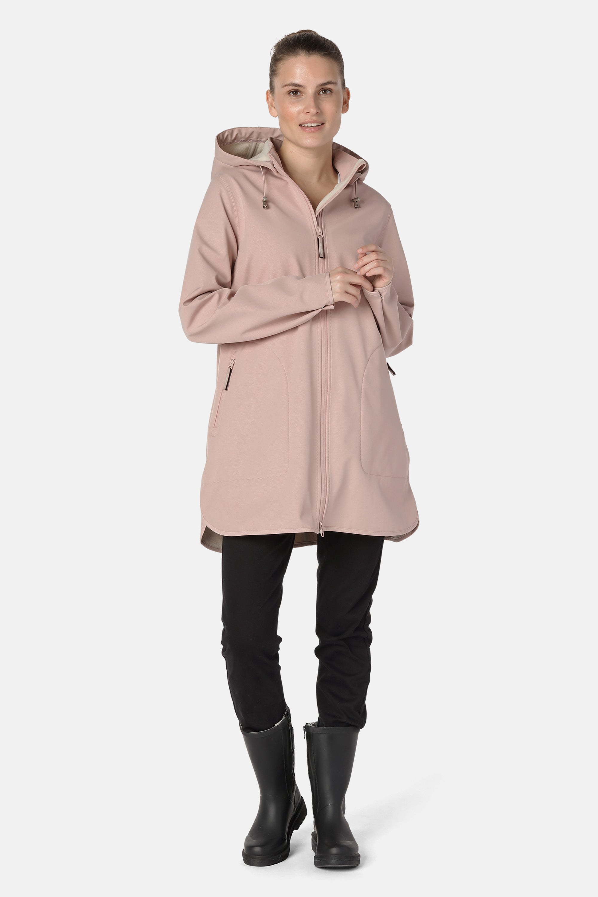 Ilse Jacobsen Hornbæk Rain Regenmantel Raincoat 378151 Adobe Rose Sand